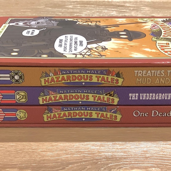 Nathan Hale’s Hazardous Tales Series Hardcover - Picture 5 of 14